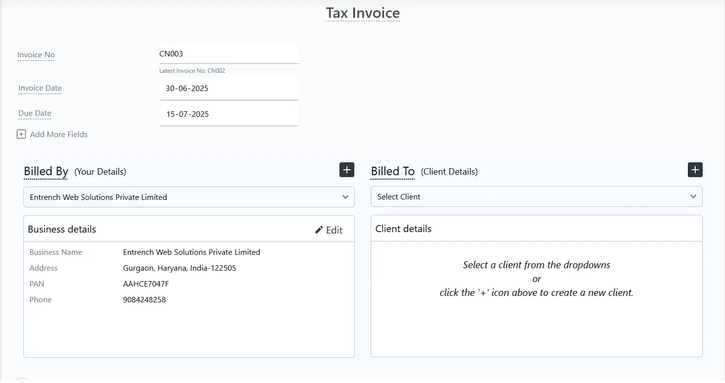 Compliant and Accurate Tax Invoicing