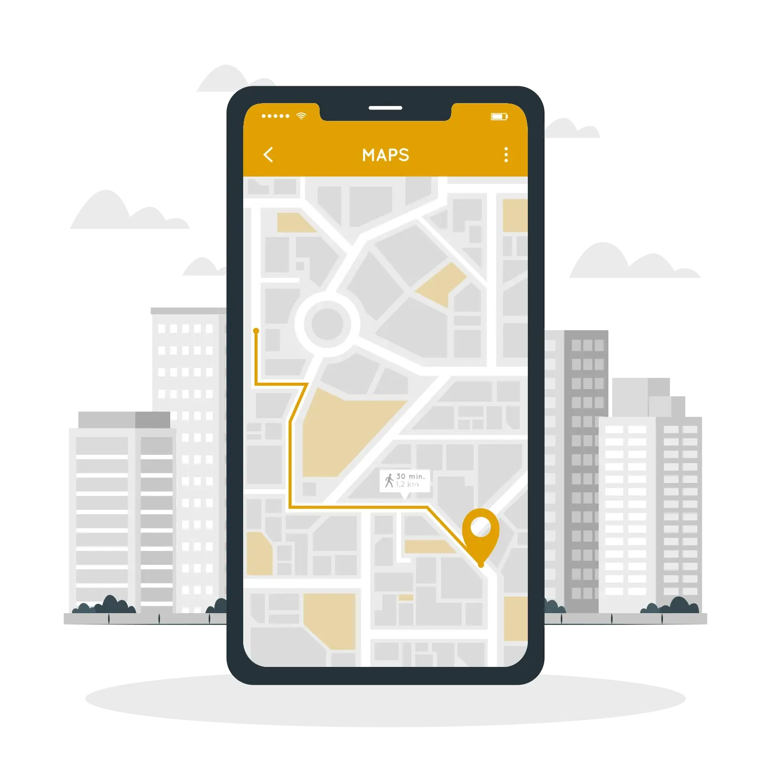 Mobile attendance geofence check-in