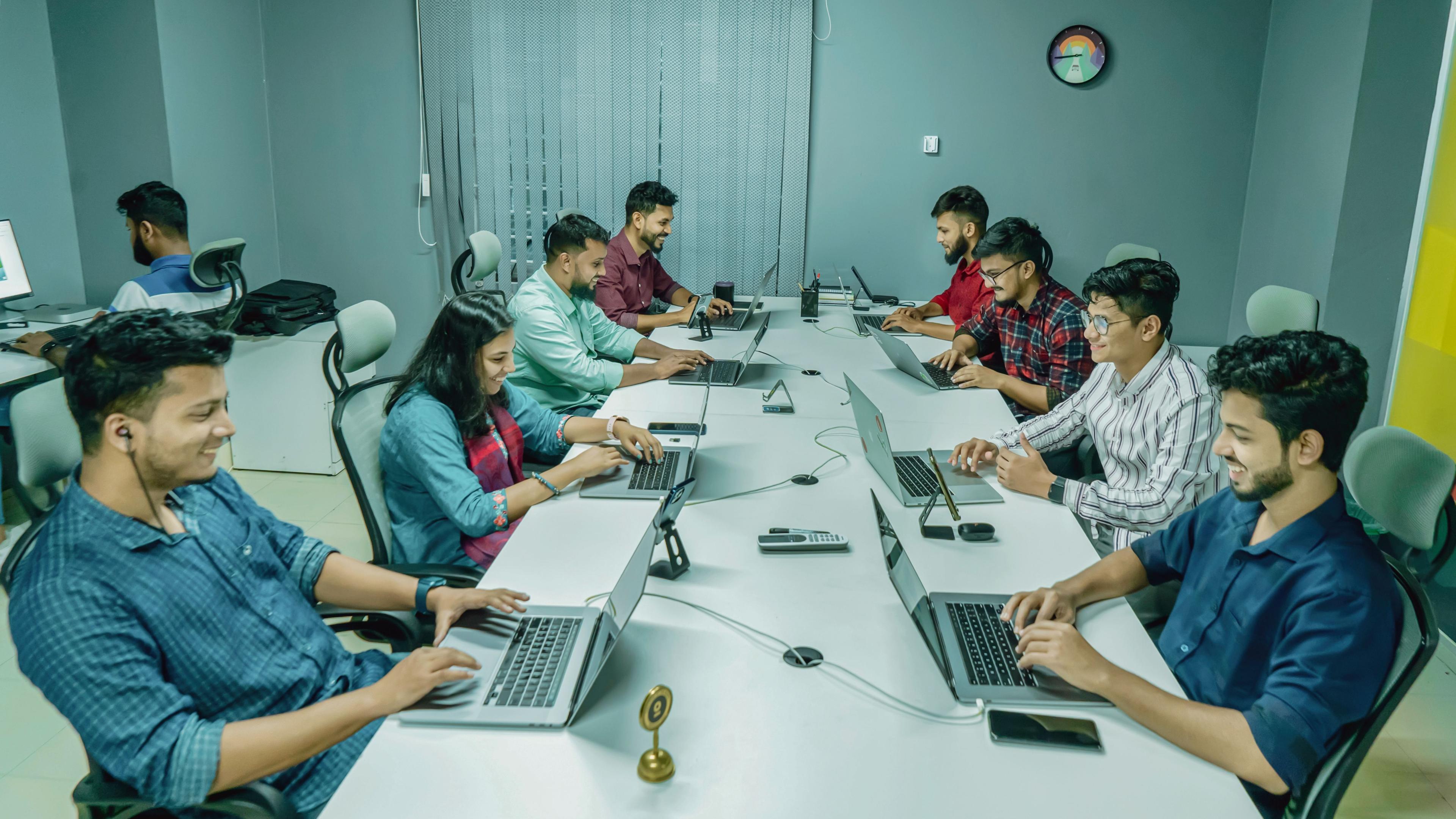 Growing business team using Zeba Pro